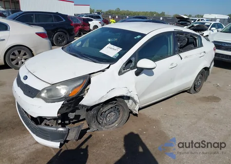 2016 Kia Rio Lx из США, поврежденный, VIN KNADM4A34G6632641